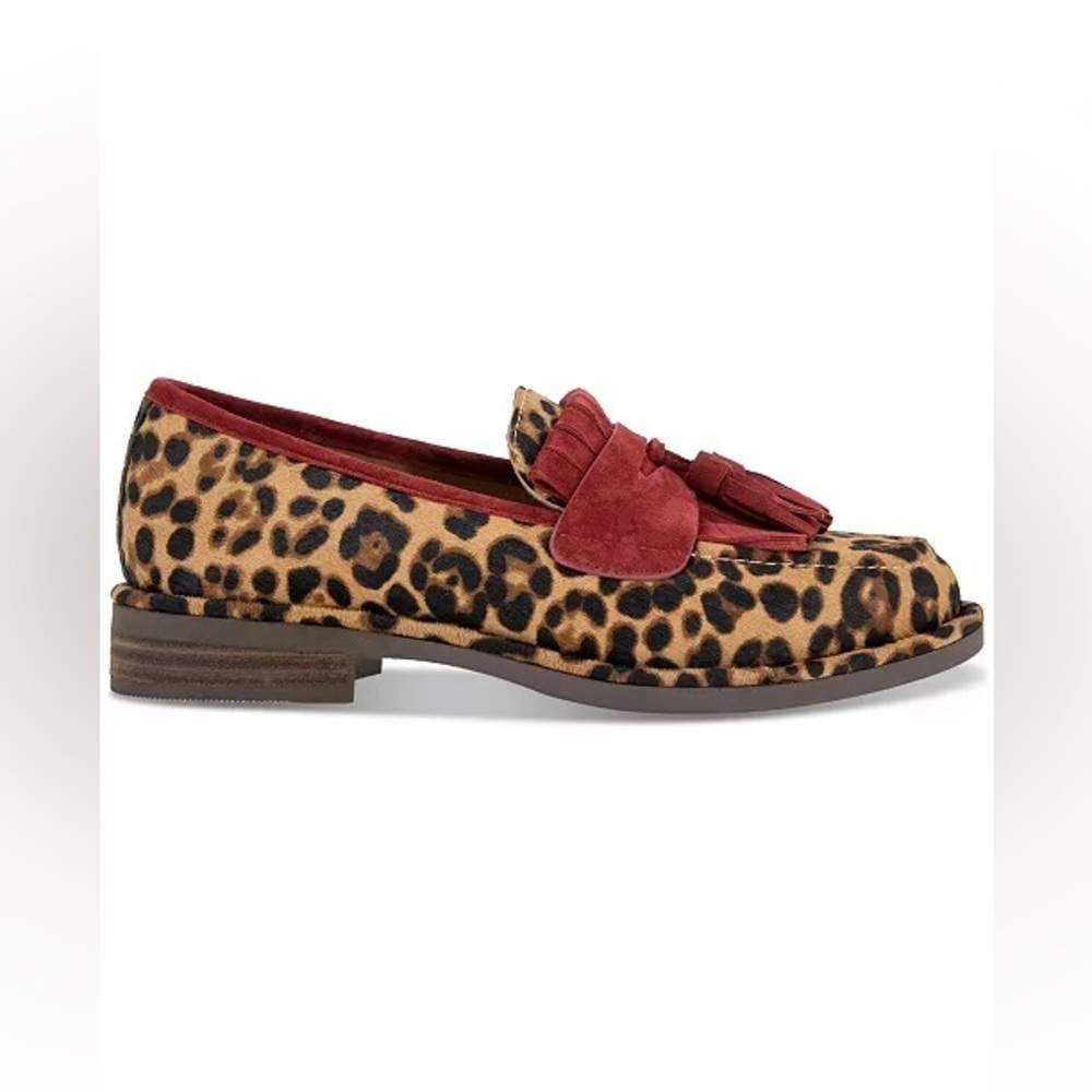 Gentle Souls Leopard and Red Loafers size 6 - Picture 5 of 16